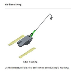 Kit Lame Mulching Per X350r