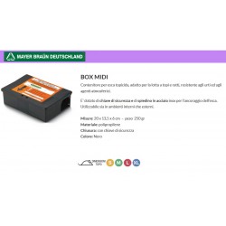 Contenitore Midi C/chiave Sicurezza -cm20x13,5x6