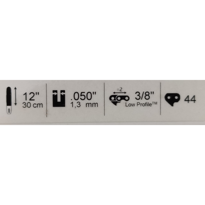 CATENA OREGON 3/8-44 MAGLIE ( X BARRA 30 CM )