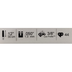 CATENA OREGON 3/8-44 MAGLIE ( X BARRA 30 CM )