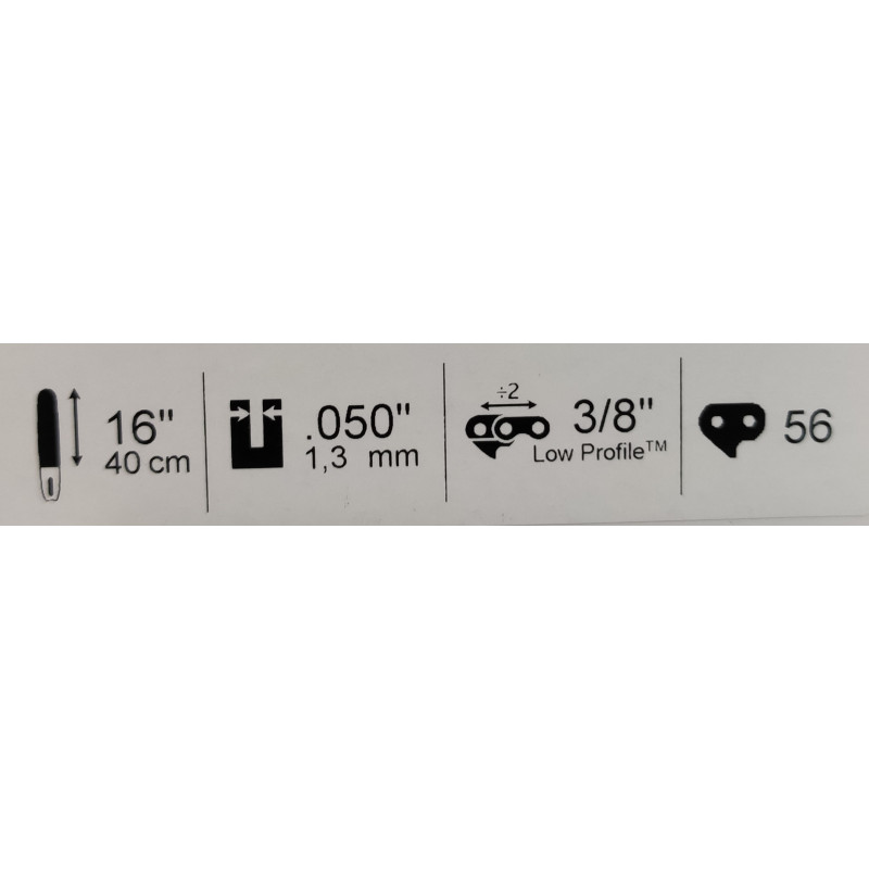 CATENA OREGON 3/8-56 MAGLIE ( X BARRA 40 CM )