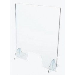 Pannello Divisore Prot.c/supp Sp.5mm Dim.100x75cm