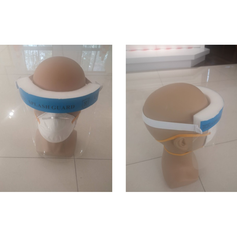VISIERA IN PET (PE TEREFTALATO) CM 33 X 22 EN166