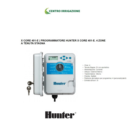 PROGRAMMATORE 4 STAZIONI ESTERNO HUNTER XC-401 PRA
