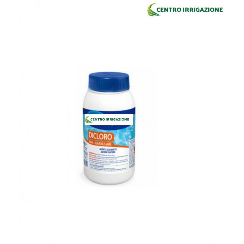 DICLORO GRANULARE 56%  FLACONE 1KG PISCINA