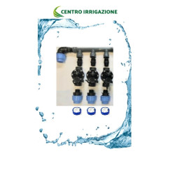 COLLETTORE IRRIGAZIONE 3 ELETTROVALVOLA 1 PER IMPI