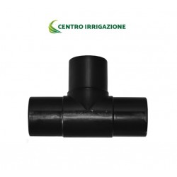 TEE 3 VIE PE100 SALDATURA DI TESTA