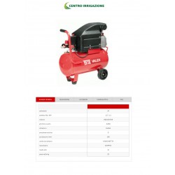 Compressore Coassiale Lubrificato Team 24a Valex 24 Litri
