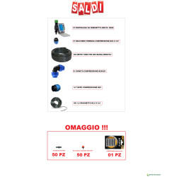 Kit Centralina Rubinetto Amico Rain+tubo Pn6 20+raccordi+tubicino+ Omaggio