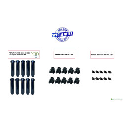Kit Popup Rain S020-4 15a+presa Staffa 32+nipplo Ridotto 3/4 X 1/2