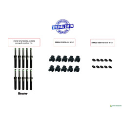 Kit Popup Hunter Psu-04 15a+staffa 32+nipplo Ridotto 3/4 X 1/2