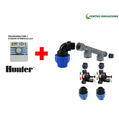 KIT IRRIGAZIONE SIMPLE HUNTER 2ST+KIT ALLACCIO