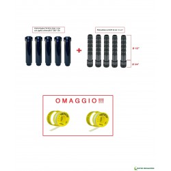 Kit X 5 Irrigatori 5cm Rain S020 + 5 Prolunghe 3/4" X 1/2"