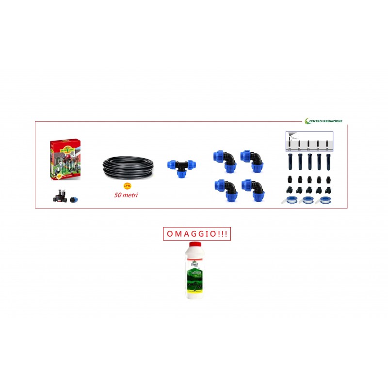 KIT IMPIANTO POPUP ELETTR.RAIN S020-4 SEME PN6 32