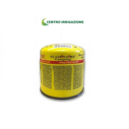 CARTUCCIA GAS 190 GR FORABILE C/VALVOLA CE