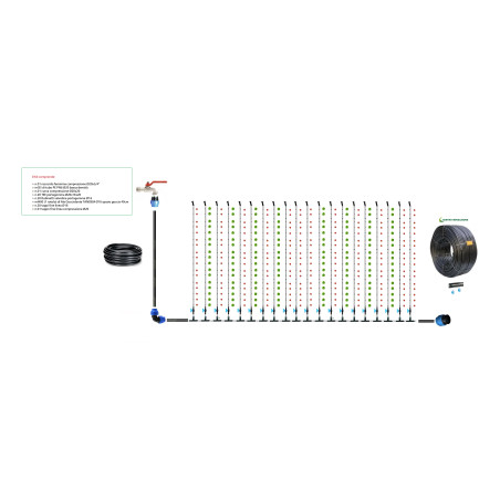 KIT IMPIANTO IRRIGAZIONE COMPLETO ALA GOCCIOLANTE