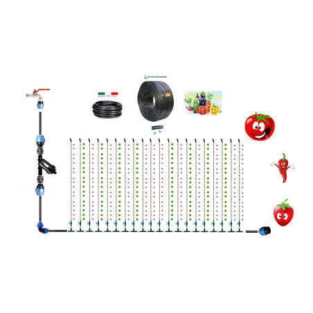 KIT IMPIANTO IRRIGAZIONE IV COMPLETO GOCCIA