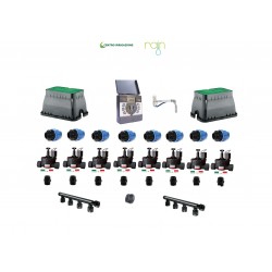 KIT IRRIGAZIONE RAIN PLUS 8 STAZIONI PROGRAMMATORE
