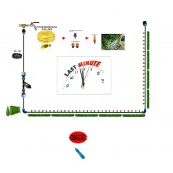 KIT GIARDINO SIEPE TUBO MAGLIATO GOCCIA REG