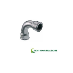 Curva Ff Zincata 90° Filettata Ghisa