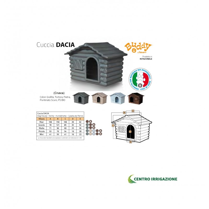 CUCCIA DACIA MEDIA CRUSCA