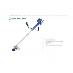 Decespugliatore 2 Tempi Hyundai 51cc 2,2hp Professionale Disco Da Taglio Tracolla Doppia Impugnatura Antivibrazione