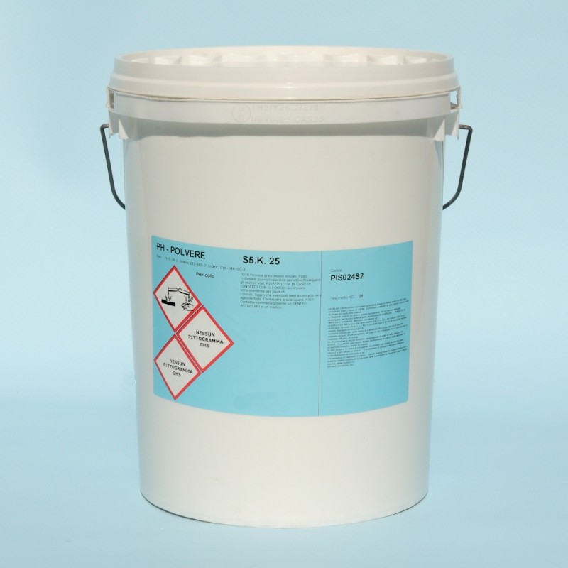 PH MENO GRANULARE SECCHIO 30KG PISCINA TRATTAMENTO