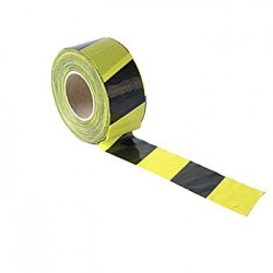 NASTRO SEGNALETICO ADESIVO GIALLO/NERO
