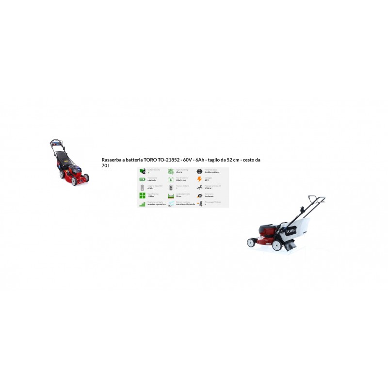 RASAERBA FLEX FORCE POWER SYSTEM 52CM TORO