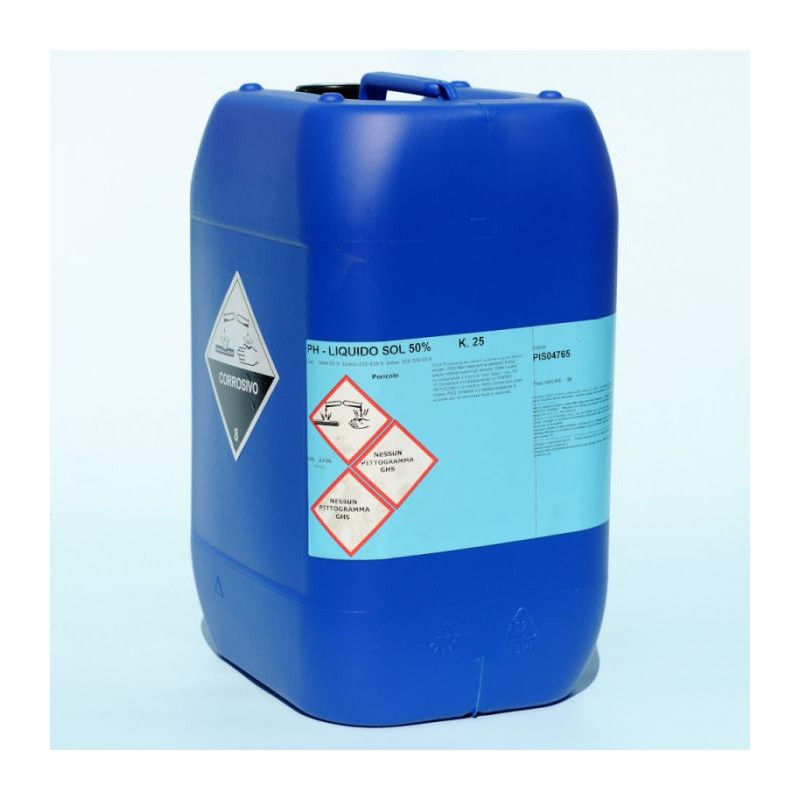 PH MENO LIQUIDO SECCHIO 20LT (25KG) 15% PISCINA