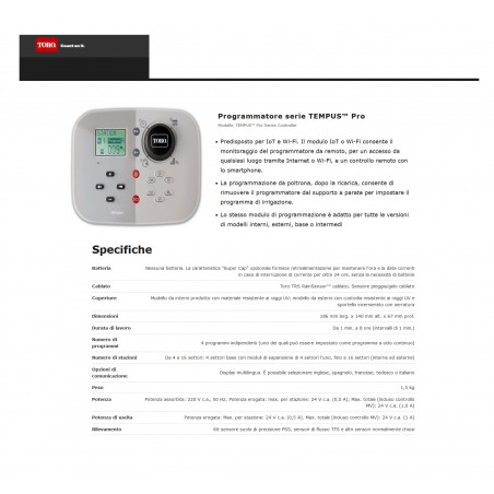 PROGRAMMATORE ELETTRONICO 4 STAZ TEMPUS ESPAND