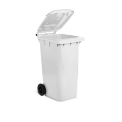 BIDONE CARRABILE BIC. 240LT - BIANCO