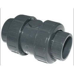 Valvola Incollaggio Non Ritorno C/sfera Gomma O50