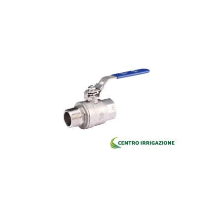 RIDUZIONE MF CROMATA CORTA 1/2MX3/8F