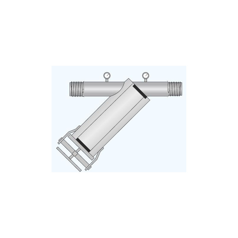 FILTRO ZINCATO FILETTATO MOD.A Ø2-5LT/S-18M3/H