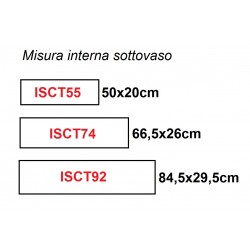 ISCT55A SOTTOCASSETTA GIOVE 56X26