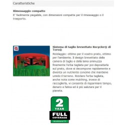 RASAERBA -LARGH.TG 46CM -WPM TORO SD FS RS CE