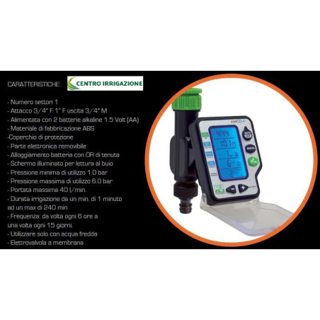 KIT PROGRAMMATORE RUBINETTO AMICO RAIN+ACCESSORI