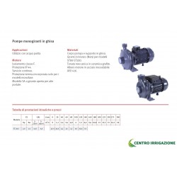 POMPE MONOGIRANTI IN GHISA HP 2,0 220V ESPA