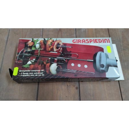 GIRASPIEDINI INOX DA 30CM