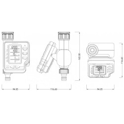 KIT PROGRAMMATORE RUBINETTO AMICO RAIN+ACCESSORI